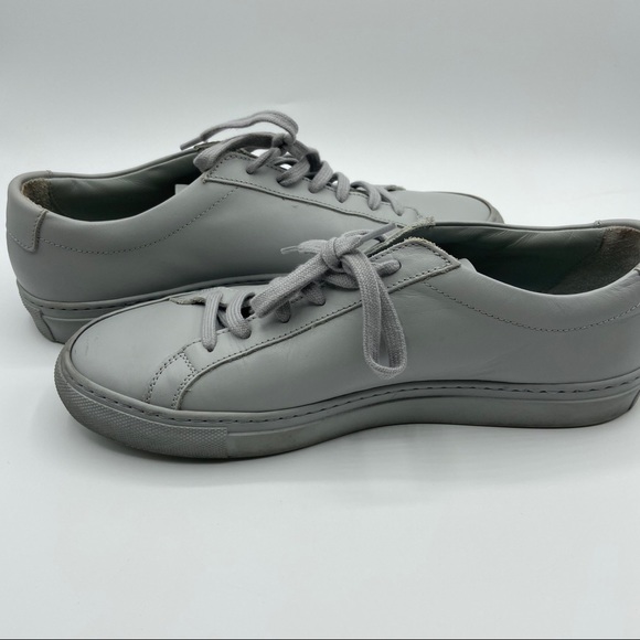 Woman by Common Projects Grey Achilles Sneaker 8 - Picture 9 of 10